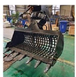 Quality Rotary Tilt Sieve Tilt Bucket For Excavator Rotated 360 Degrees 45 Degrees wholesale