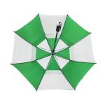68" Double Canopy Golf Umbrella With Fiberglass Frame