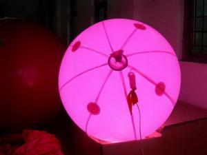 Quality colorful decoration inflatable balloon with LED light for sales wholesale