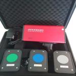 Reflective Logo DC 5V 32mm 2000mAh Retroreflectometer One Key Detection