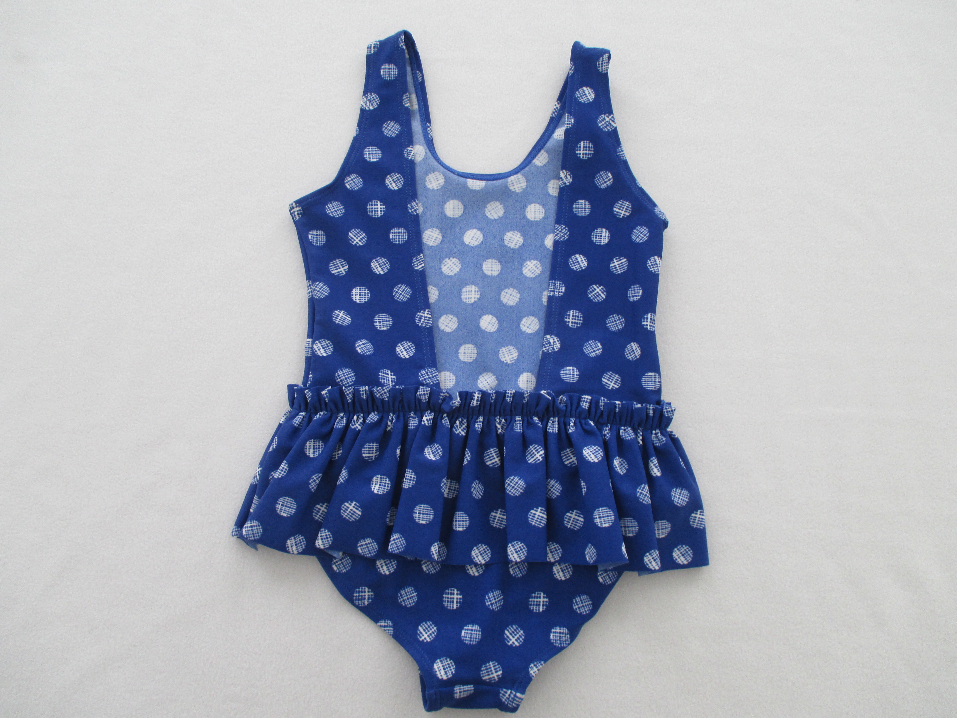 Maillot One Piece All Over Print Cute Baby Swimsuits Lycra Fabric