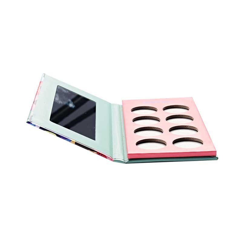 250gsm Empty Eyeshadow Palette Custom Cardboard Boxes With Logo