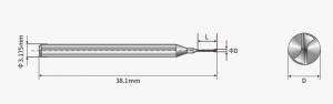 Quality Overall 38.1mm Printed Circuit Board Drill Bits wholesale