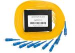 SC APC 1x16 Plc Splitter, 1x8 fiber optic plc splitter, fiber plc splitter