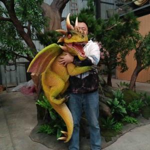 Quality Hand Control Baby Animatronic Dinosaur Fly Dragon Puppet wholesale