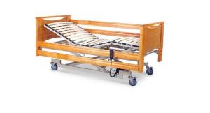Quality Rehabilitation Therapy Hospital Style Single Bed , Three Function Hydraulic Hospital Bed wholesale