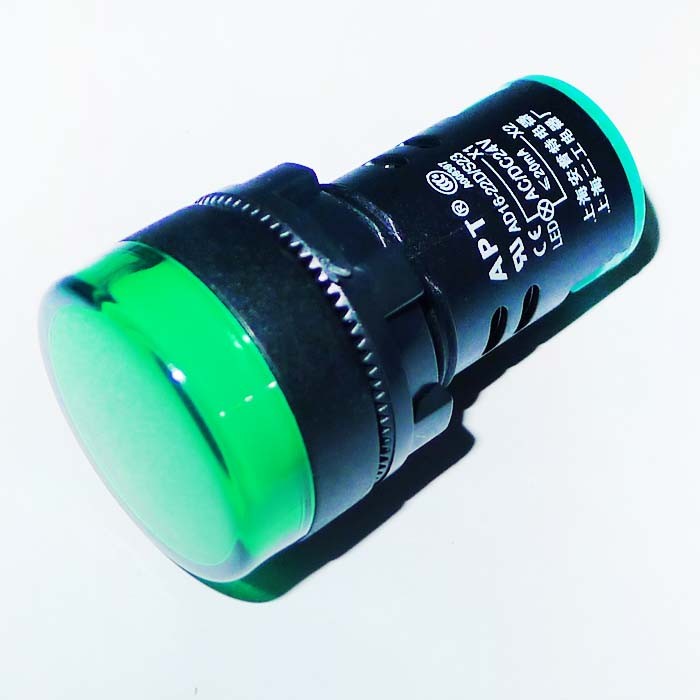 AC220V 22mm three phase indicator led flat panel light