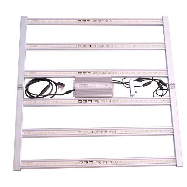 Indoor Vegetable Grow Light 1100W UV IR Foldable LED Grow Light Dimmable AC100