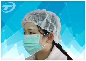 Quality Dust Proof Hospital Disposable Surgical Caps With Various Color 18gsm To 30gsm wholesale