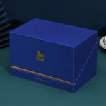 Customized Flip Tea Gift Box CMYK Color Offset Printing Recycled Paperboard