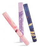 Lightweight Thin Non Slip Travel Yoga Mat Natural Rubber Microfiber Suede