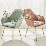Modern Gray Upholstered Dining Chairs OEM ODM Upholstered Kitchen Chairs