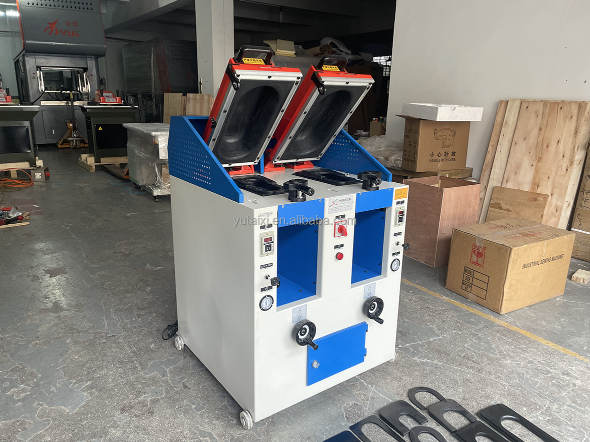 Industry Footwear Air Sole Attaching Machine For Shoe Sole pressing