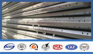 Quality Burial Type Communication 40FT High Electric Power Pole Hot Dip Galvanised wholesale