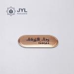 Self Adhesive 0.2-0.5mm Metal Plate Label Alcohol Perfume Brand Tag Logo