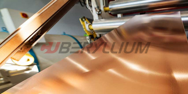 BE-CU C17200 Beryllium Copper Strips 200 - 300mm Wide For Relay Contact Springs
