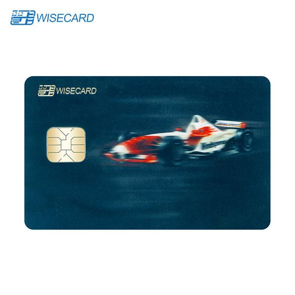 Cheap Raster Printing Contactless Smart Card , PVC Contactless Chip Card for sale