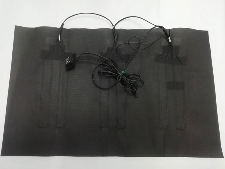 24K Carbon Fiber Clothes Heating Pads Cushion Chair Heating Pad
