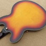 Hot Selling China L5 Electric Guitars Tiger Flame Finish