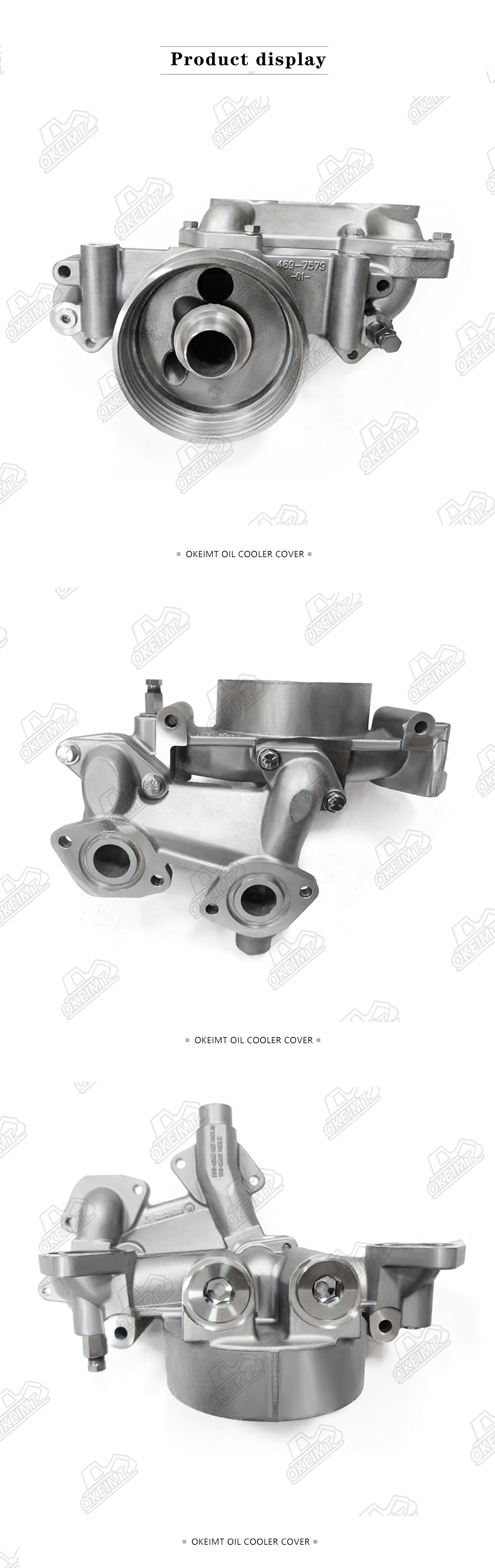 Engine Spare Parts Caterpillar Elbow/Oil Filter Adapter 200-4246