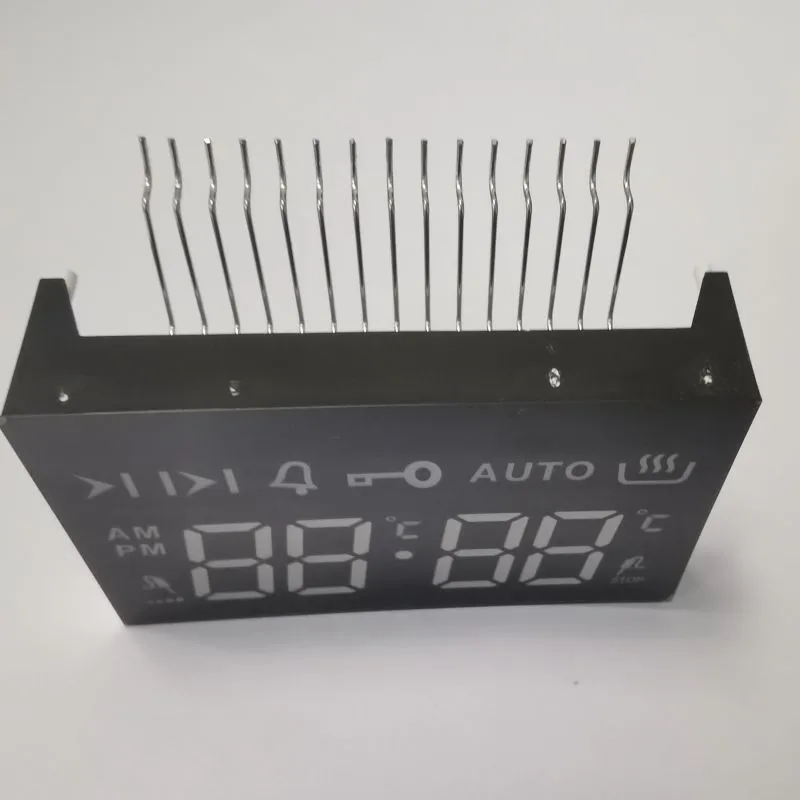 Ultra Amber LED Display 7 Segment 4 Digit Common Cathode for 4 Key Touch Built-in Oven