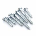 Grade 2 Steel 1020 Zinc Plated Full Thread Hexagon Bolt Screw