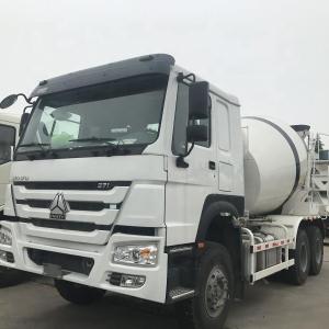 Quality Sinotruck Howo 12CBM Self Loading Concrete Mixer Truck 371HP Euro 2 White wholesale