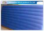 Blue Inflatable Tumble Track Folding Air Gymnastics Mats for Sports Games