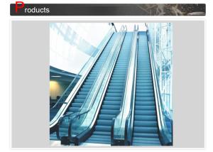 Quality 30°/35°Indoor And Outdoor Elevator Moving Walk Escalator With VVVF Driving Control System wholesale