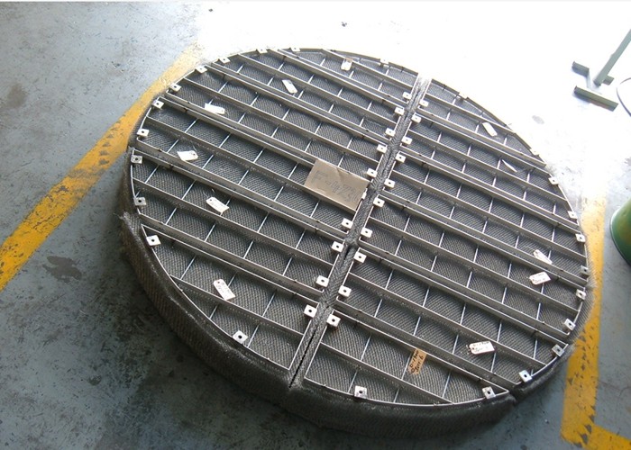 316L Stainless Steel Demister Pad / Rope Mesh For Gas Liquid Separation