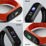 2021 MT12 Touch 0.96 Screen Fitness Equipment Health Temperature Watch Ring