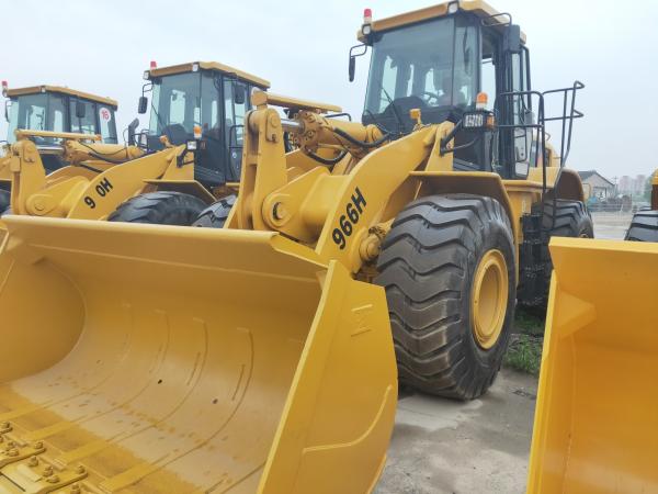 Japan Made Cat Wheel Loader 966h in Good Condition, Used Caterpillar Front