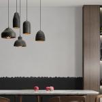 Danish Design Industrial E27 Creative Bar Bedroom Bedside Restaurant Concrete