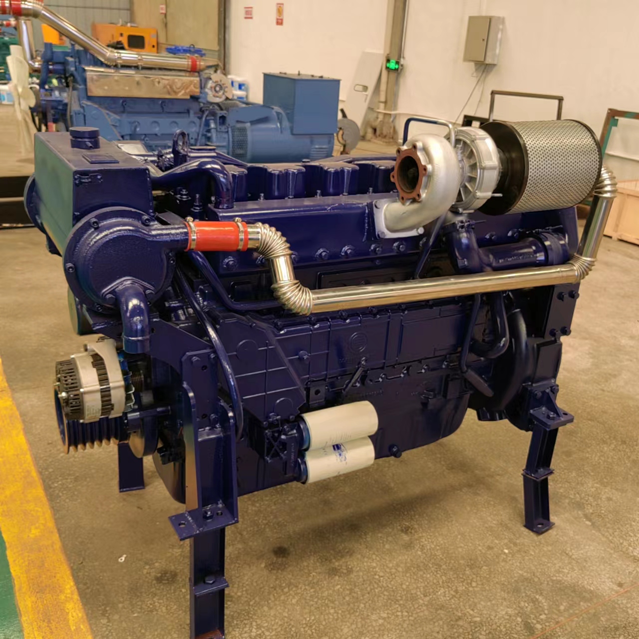 110KW 3000rpm High Speed Diesel Engine for Water Pump Other Emission Standard Benefit