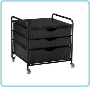 Quality Movable Fridge Cart Refrigerator cart Mesh Compact Fridge Cart wholesale