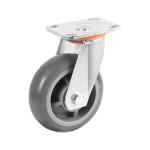 Diameter 100mm High Temperature TPR Casters Industrial Trolley Scaffold Castor