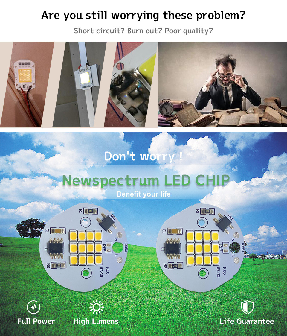 Round Led Light Pcb Board AC 240V Natural White CCT 6000K For Lamp Bulb