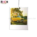 Customized Logo Scented Hanging Paper Air Freshener For Car