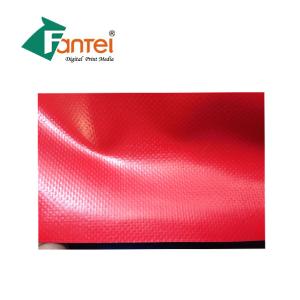 Quality 440gsm PVC Tent Tarpaulin Woven , Anti Mildew Car Wash Mat Semi Matte wholesale