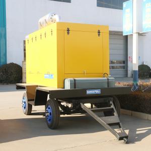 Quality Ultra Silent Trailer Type Generator Air Cooling 40kva 50kva 100kva wholesale