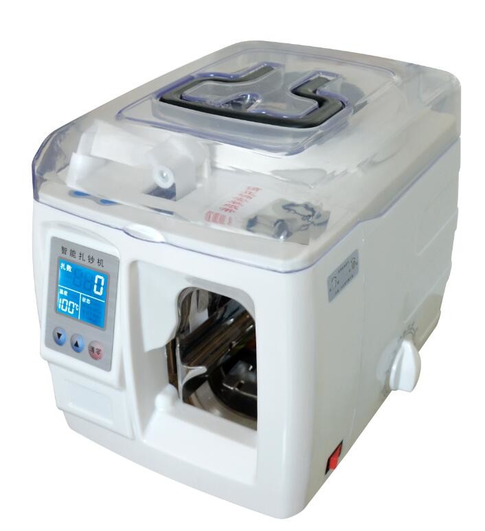 20 MM bundling machine Automatic Banknote Banding Machine Strapping For Paper Money Collecting 220V binding machine
