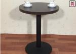 Melamine Contemporary Coffee Tables , 2ft Round Coffee Tables Casting Iron Base