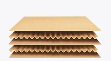 Custom Size Eco-friendly Kraft Corrugated Paper Carton Box For Goods Shipping