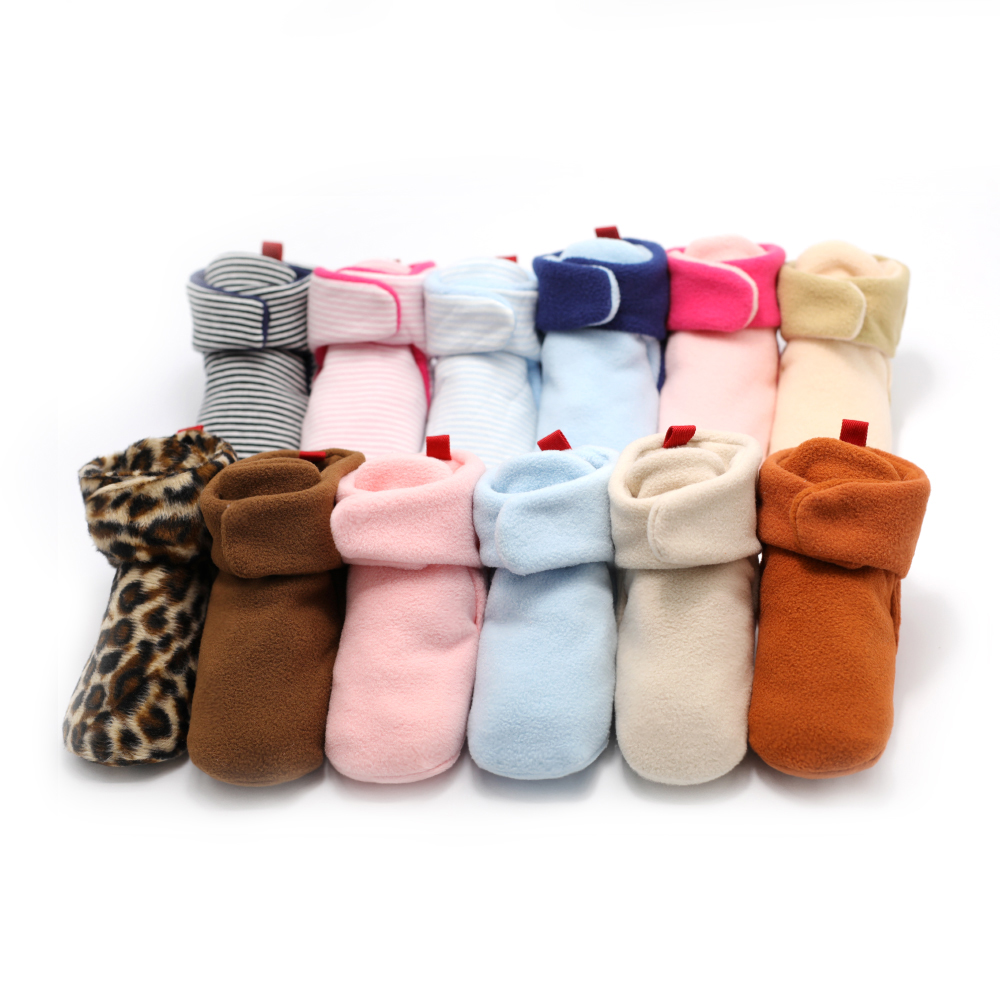 2019 winter wholesale cheap warm cotton 0-2 years walking boots Outdoor toddler baby booties