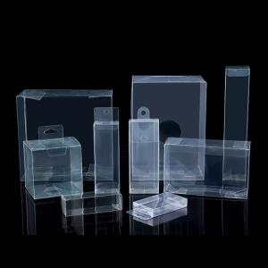 Quality Candle Jewelry Die Cut PET Plastic PVC Transparent Box wholesale