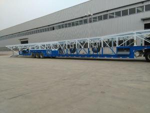 Quality Jost E100 Landing Gear Three-Axle Car Carrier Trailer for Transporting 8-12 Cars wholesale