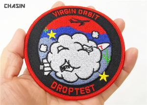 Quality Aviation Club Clothing Embroidery Patches Heat Press Badge Embroidered Patches wholesale