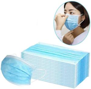 Quality Water Soluble Disposable Face Mask 25gsm PP Non Woven Material For Housework wholesale