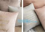 Latest design simple solid color pillow home decor cotton cushion cover,Cotton
