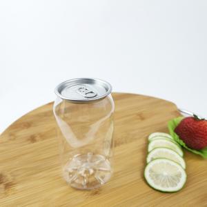 Quality 330ml Plastic Water Bottles Clear Cylindrical Candy Bath Salts Salad Dressing wholesale